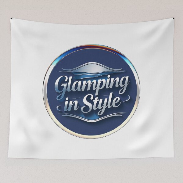Item preview, Glamping in Style T Shirt, Glamping in Style Shirt, Glamping in Style Apparel, Glamping in Style Phone Case, Glamping in Style Gifts, Glamping in Style Tote Bag, Glamping in Style Mug designed and sold by happiness1000.