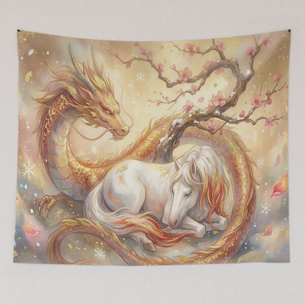 Item preview, Serpent Dragon and Sleeping Horse designed and sold by M-Y-A-R-T-.