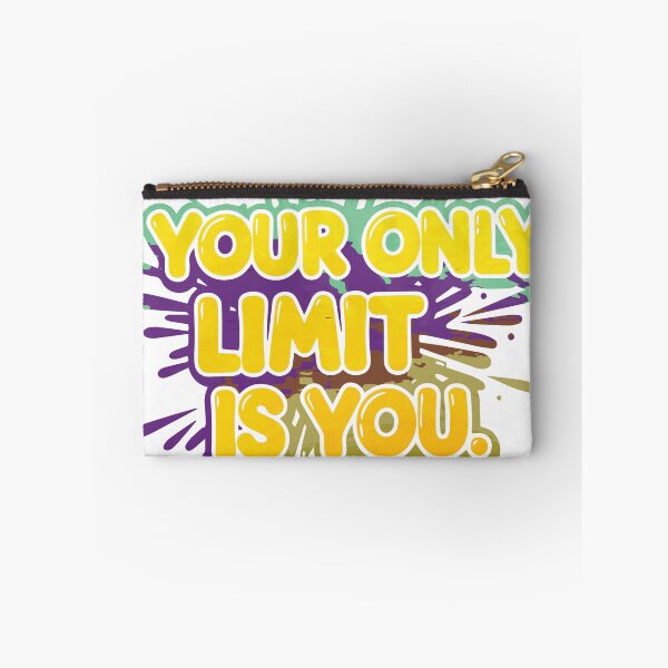 Item preview, Your Only Limit Is You - Colorful Motivational Quote designed and sold by Melcu.