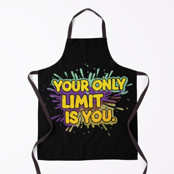Item preview, Your Only Limit Is You - Colorful Motivational Quote designed and sold by Melcu.