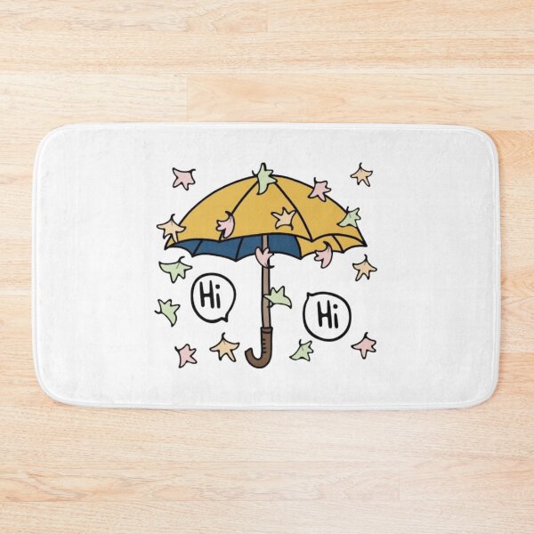 Item preview, Heartstopper Umbrella Scene Cozy Autumn Illustration designed and sold by Oniyasha.
