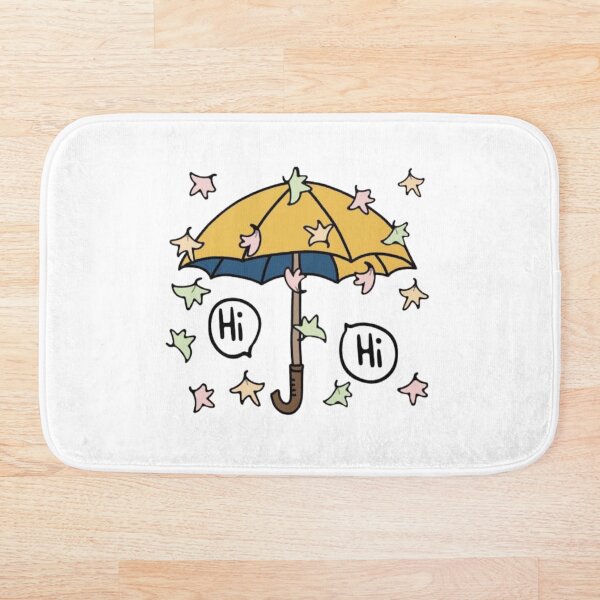 Item preview, Heartstopper Umbrella Scene Cozy Autumn Illustration designed and sold by Oniyasha.