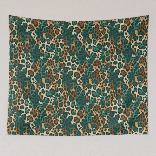 Item preview, Adventurous Leopard Textile - Animal Print Pattern  - Birthday Gifts For Husband designed and sold by RoyalStarsPatts.