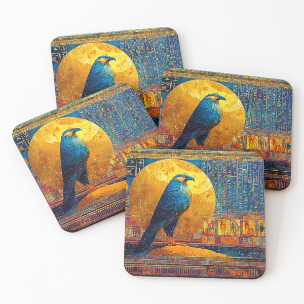 Item preview, Atum-Ra on the Mound of Creation | Egyptian Cosmic Myth Art  designed and sold by Stoneflower-Art.