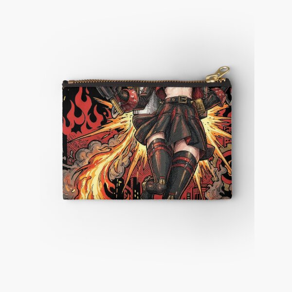 Item preview, Retro Synthwave Burnice White Flamethrower Girl designed and sold by Senpaiwaves.