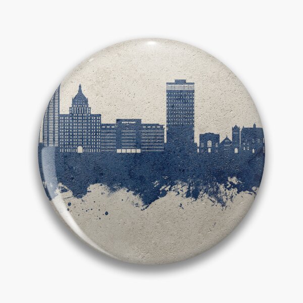 Item preview, Peoria Illinois Skyline designed and sold by ArtPrints.