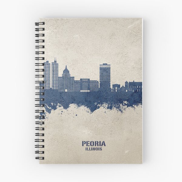 Item preview, Peoria Illinois Skyline designed and sold by ArtPrints.