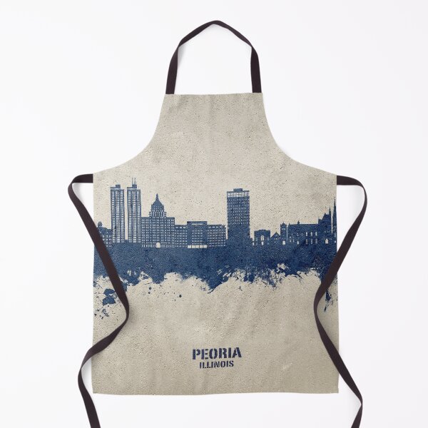 Item preview, Peoria Illinois Skyline designed and sold by ArtPrints.