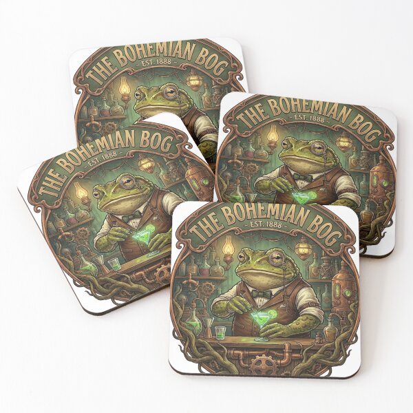Item preview, The Bohemian Bog Toad Bartender designed and sold by GeekGuysShop.
