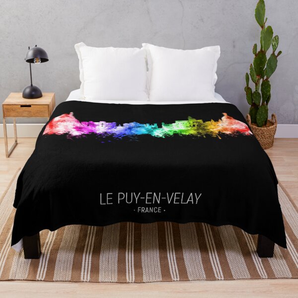 Item preview, Le Puy-en-Velay France Skyline designed and sold by ArtPrints.