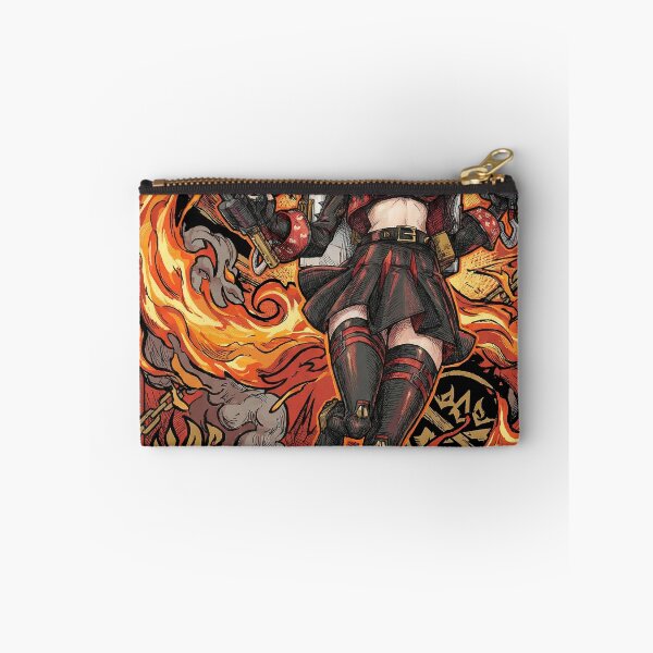 Item preview, Burnice White 80s Vaporwave Neon Flames Art designed and sold by Senpaiwaves.