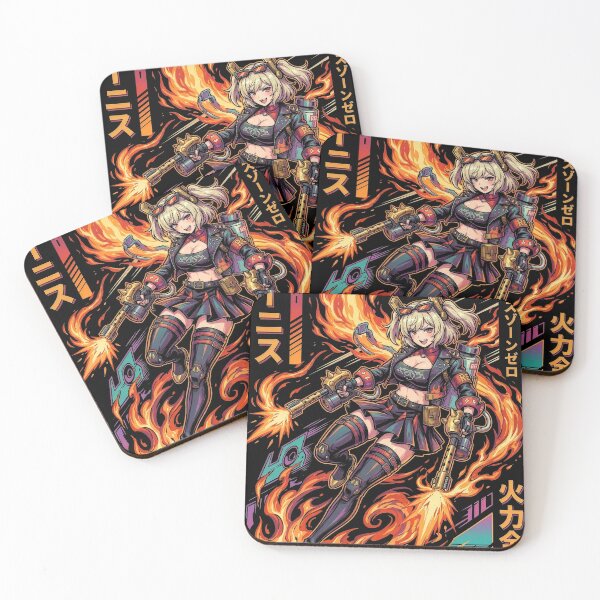 Item preview, Synthwave Burnice Sons of Calydon Mixologist Zenless Zone Zero designed and sold by Senpaiwaves.