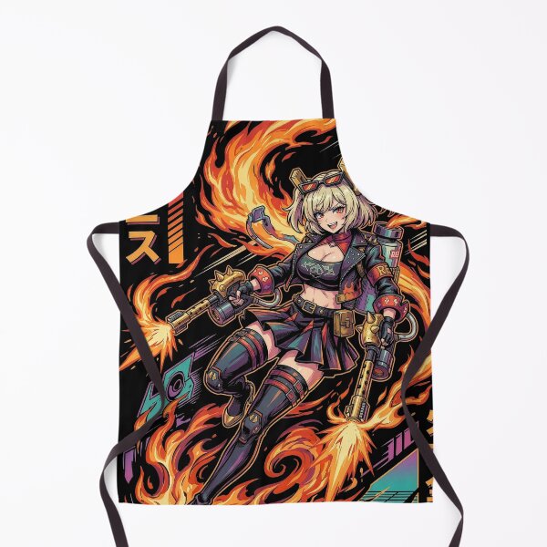 Item preview, Synthwave Burnice Sons of Calydon Mixologist Zenless Zone Zero designed and sold by Senpaiwaves.