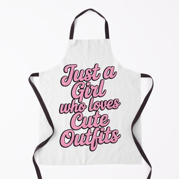 Item preview, Just A Girl Who Loves Cute Outfits! Pink Girly designed and sold by PMCreative.