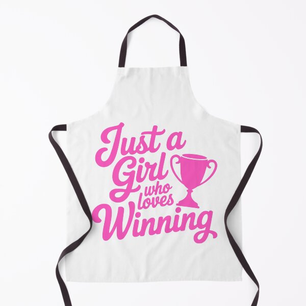 Item preview, Just A Girl Who Loves Winning! Pink Girly designed and sold by PMCreative.