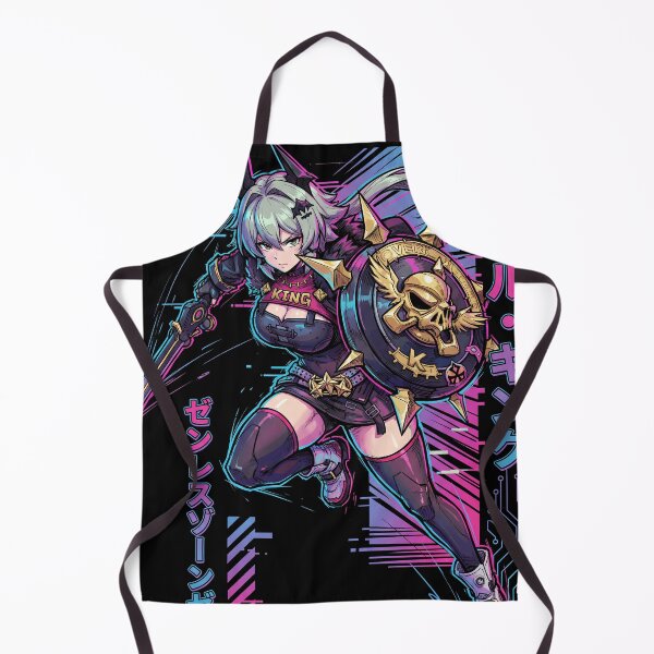 Item preview, Caesar King Zenless Zone Zero Synthwave Retro Neon designed and sold by Senpaiwaves.