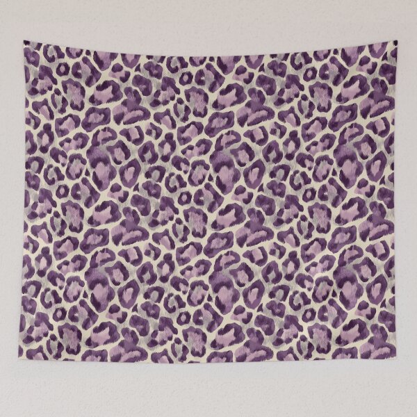 Item preview, Edgy Leopard Textile - Wildlife Rescue  - Gifts For Mom designed and sold by RoyalStarsPatts.