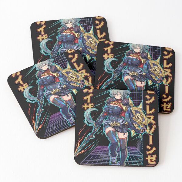 Item preview, Caesar King Zenless Zone Zero Retro Synthwave Knight designed and sold by Senpaiwaves.