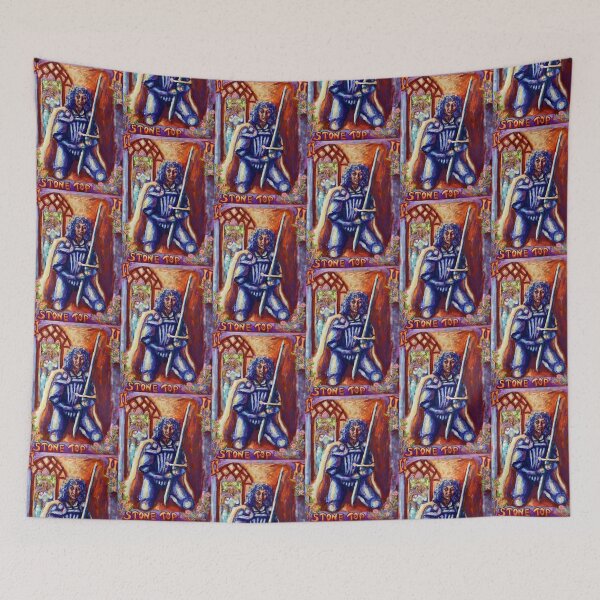 Item preview, Lesbian Knight tarot card - print designed and sold by hazartsabe.