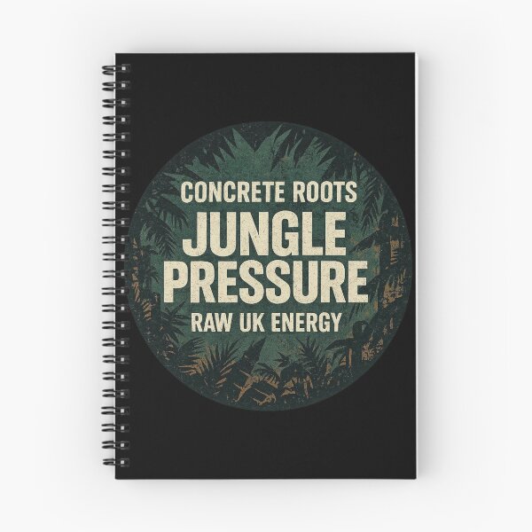 Item preview, Jungle Pressure Drum and Bass Dark Tropical Artwork designed and sold by |TRSSHOP|.