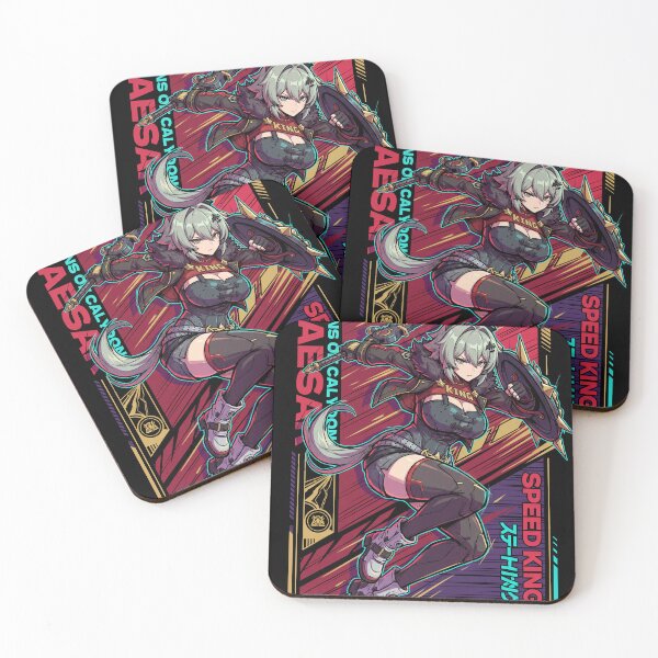Item preview, Zenless Zone Zero Caesar King Neon Retro Vaporwave designed and sold by Senpaiwaves.