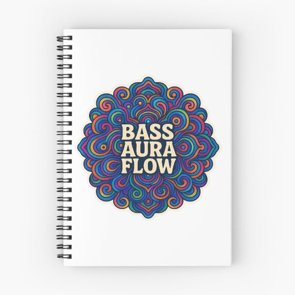 Item preview, Bass Aura Flow Psychedelic Mandala Sound Art designed and sold by |TRSSHOP|.