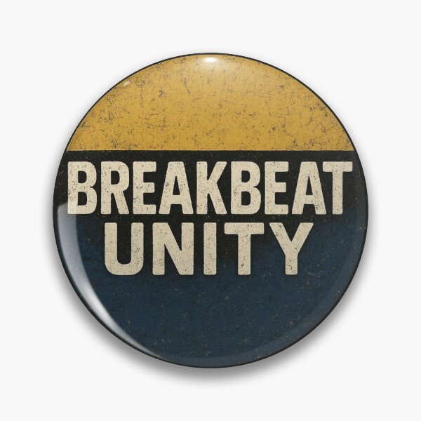 Item preview, Breakbeat Unity Vintage Underground Music Typography designed and sold by |TRSSHOP|.