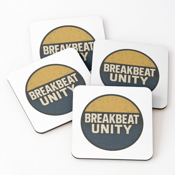 Item preview, Breakbeat Unity Vintage Underground Music Typography designed and sold by |TRSSHOP|.