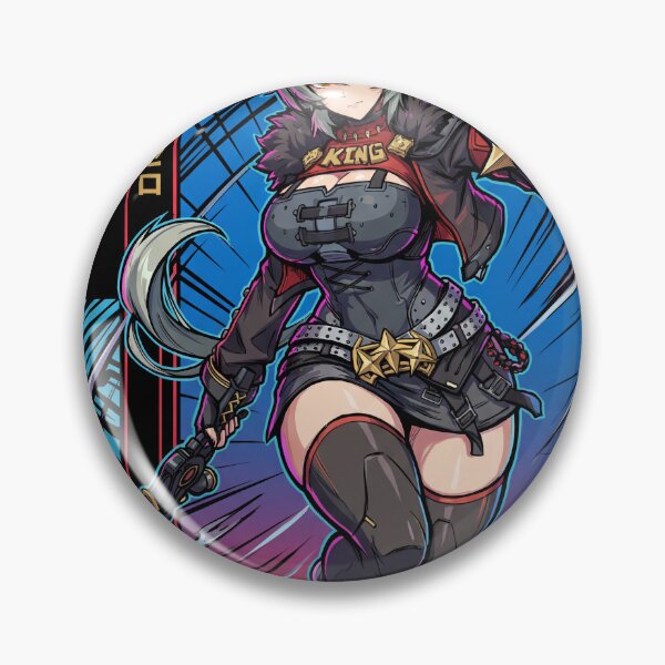 Item preview, Synthwave Retro Caesar King Zenless Zone Zero Art designed and sold by Senpaiwaves.