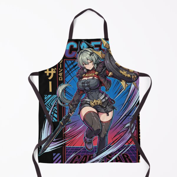 Item preview, Synthwave Retro Caesar King Zenless Zone Zero Art designed and sold by Senpaiwaves.