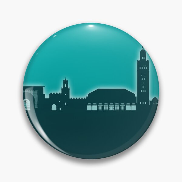 Item preview, Marrakesh Morocco Skyline designed and sold by ArtPrints.