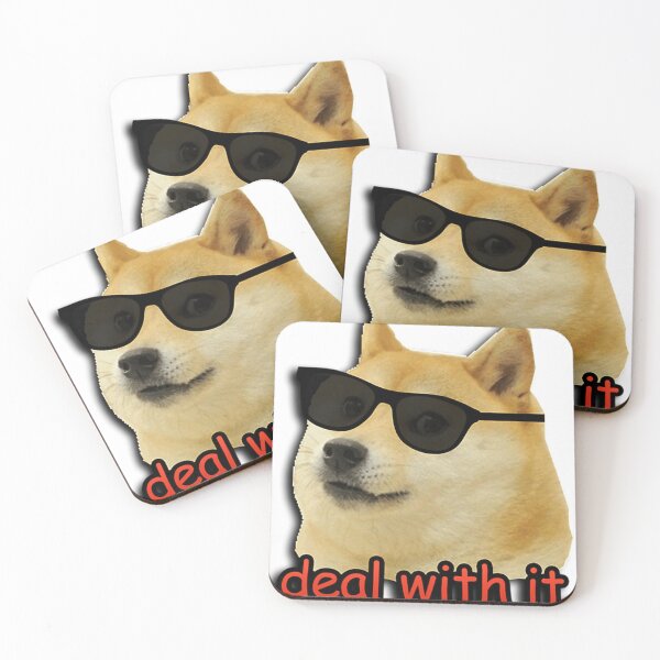 Item preview, Doge Deal With It Dog Meme designed and sold by Aimen  Toor.