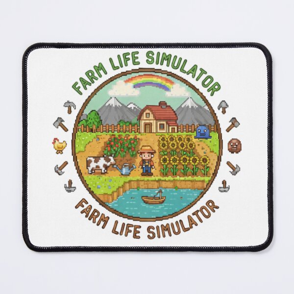 Item preview, The farm Print designed and sold by GeekGuysShop.
