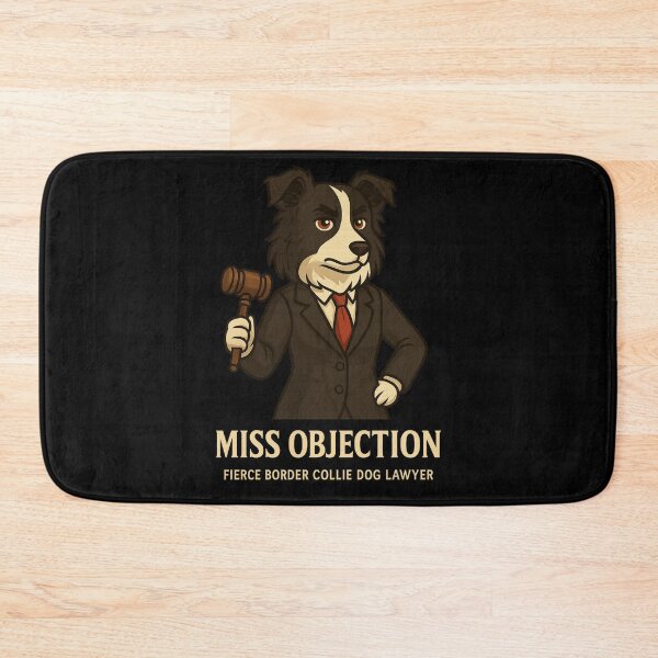Item preview, Pixel Art Border Collie Judge Overrules The Objection designed and sold by Canine Cosmos.