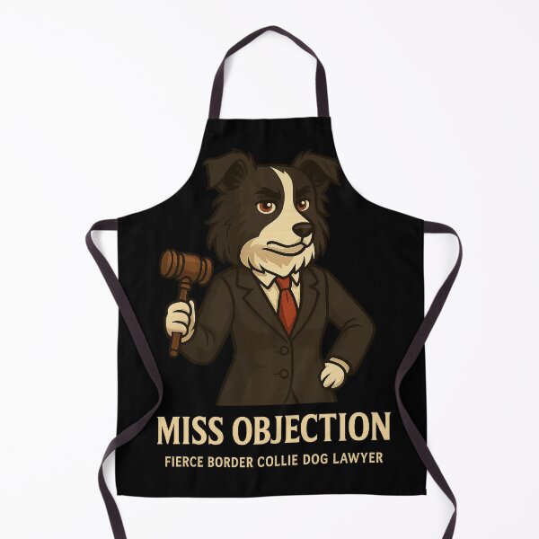 Item preview, Pixel Art Border Collie Judge Overrules The Objection designed and sold by Canine Cosmos.
