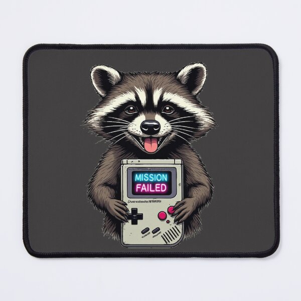 Item preview, Glitch Heart Protocol - Mission Failed Raccoon designed and sold by Shift-Bloom.