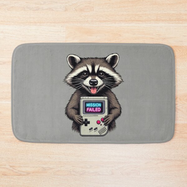 Item preview, Glitch Heart Protocol - Mission Failed Raccoon designed and sold by Shift-Bloom.