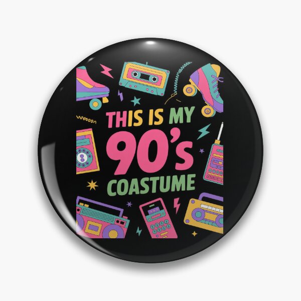 Item preview, This Is My 90s Costume 90's style Nineties Party 1 designed and sold by angolinnArt.