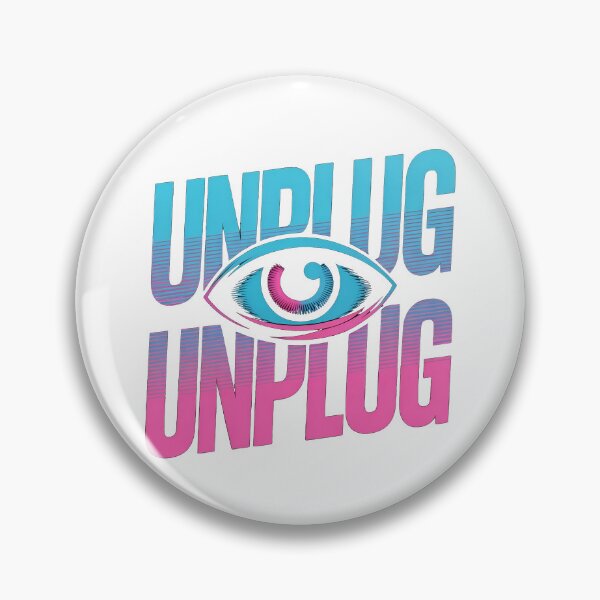 Item preview, UNPLUG - Cyberpunk Aesthetic Glitch Techwear Design designed and sold by leroo1.