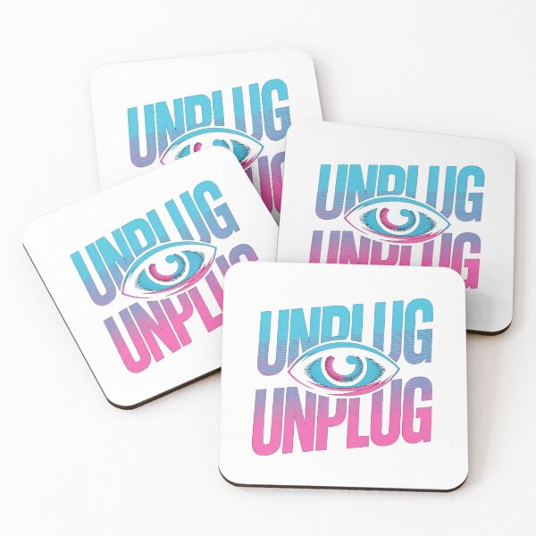 Item preview, UNPLUG - Cyberpunk Aesthetic Glitch Techwear Design designed and sold by leroo1.