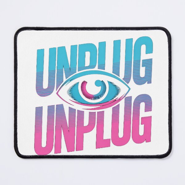Item preview, UNPLUG - Cyberpunk Aesthetic Glitch Techwear Design designed and sold by leroo1.