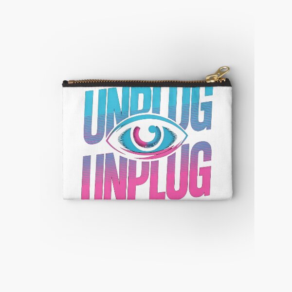 Item preview, UNPLUG - Cyberpunk Aesthetic Glitch Techwear Design designed and sold by leroo1.