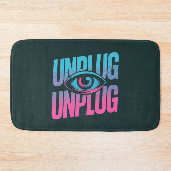 Item preview, UNPLUG - Cyberpunk Aesthetic Glitch Techwear Design designed and sold by leroo1.