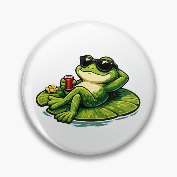 Item preview, frog cool designed and sold by FroggyOnly.