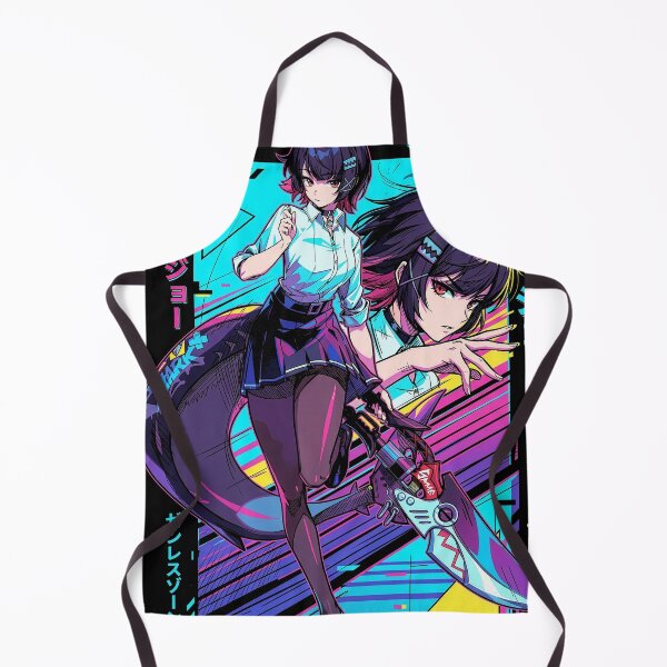 Item preview, Zenless Zone Zero Ellen Joe Retro Synthwave Maid designed and sold by Senpaiwaves.