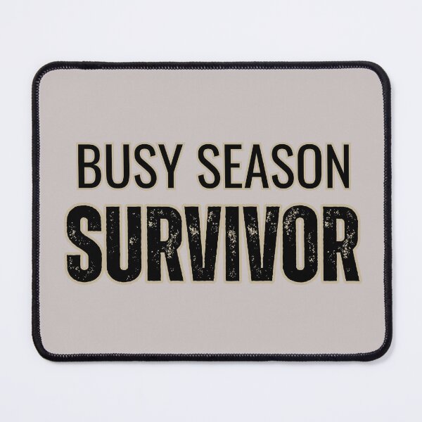 Item preview, Busy Season Survivor Accountant Shirt – Funny Accounting Office Humor Gift for Auditors & Tax Professionals designed and sold by arceeddesign.