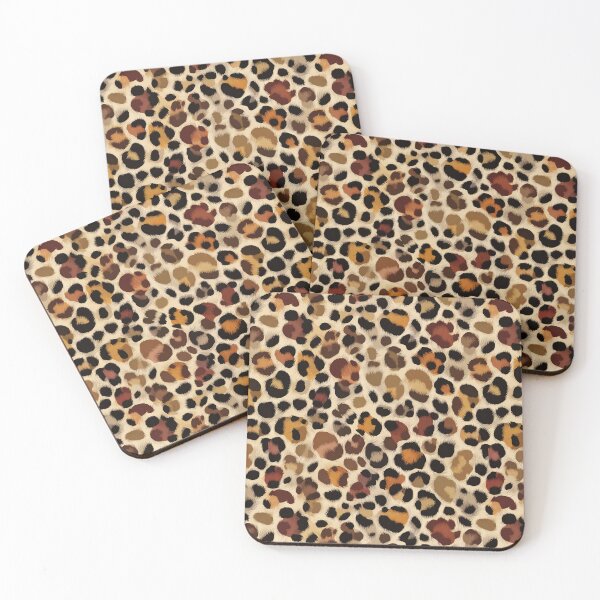 Item preview, Trendy Leopard Textile  - Animal Print Illustration  - Gifts For Men designed and sold by RoyalStarsPatts.