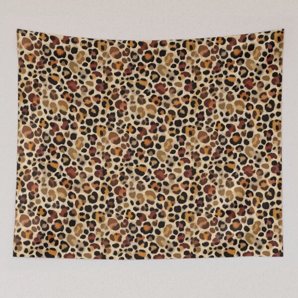 Item preview, Trendy Leopard Textile  - Animal Print Illustration  - Gifts For Men designed and sold by RoyalStarsPatts.