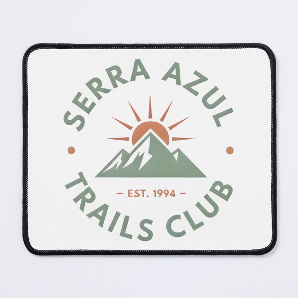 Item preview, Retro Natural Wellness Trails Club designed and sold by SerenzeArt.