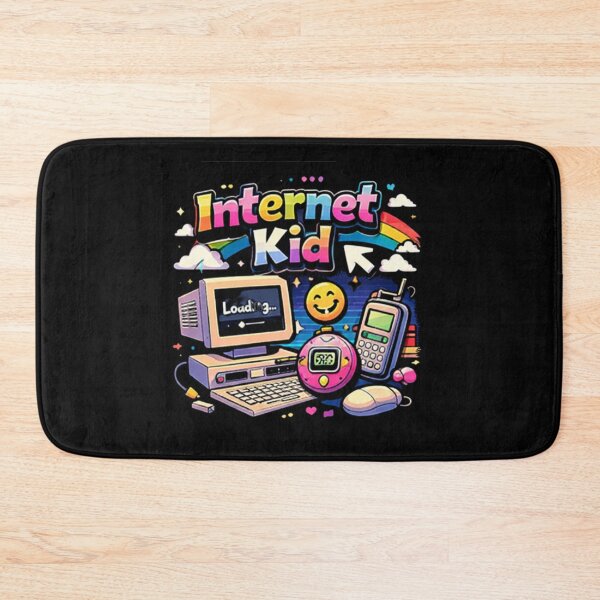 Item preview, Internet Kid – Early Internet Retro Tech Nostalgia Design designed and sold by Mosogoloso.